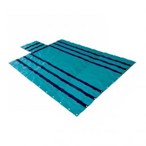 14oz Lightweight Steel Tarp 4ft Drop Flatbed Tarp with Flap