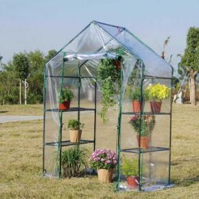 Mini Pop up Greenhouse Tent Flowerpot Cover Shelter Plant Grow House