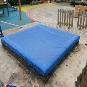 PVC Sandpit Cover Jump Pit Cover Sandbox Tarp