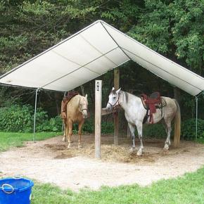 Pop Up Horse Field Shelter Livestock House Poultry Storage Shed