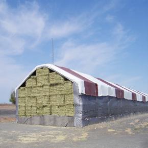 Heavy Duty Agricultural Farming Hay Stack Side Curtain Tarp